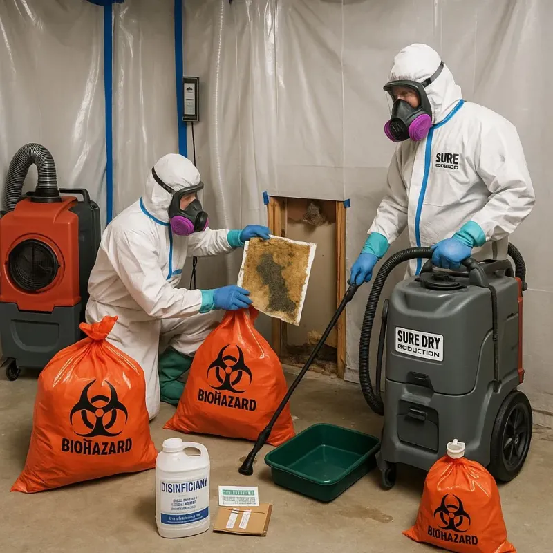 Contaminated Water Handling Protocols process in Caldwell Parish, LA