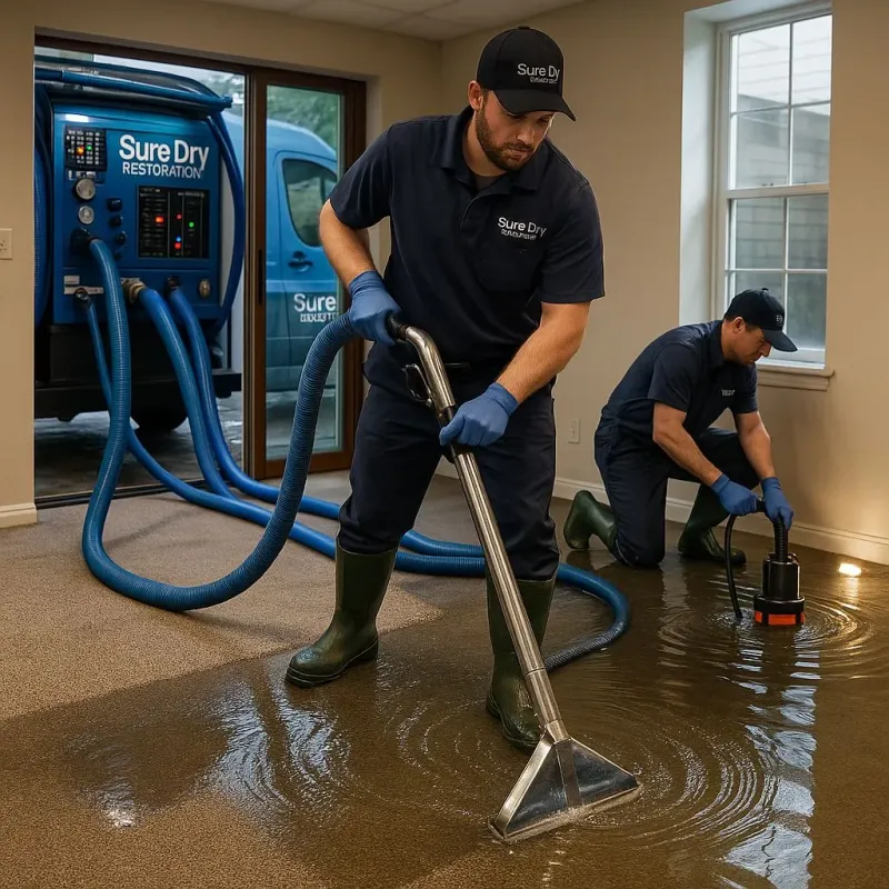 Water Extraction and Removal process in Caldwell Parish, LA